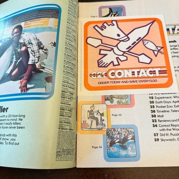 321 Contact Magazine April - May 1981 by Children's Television Workshop - Picture 12 of 15